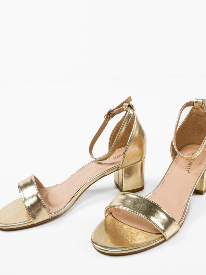 Sandale cu toc Opazy Negre