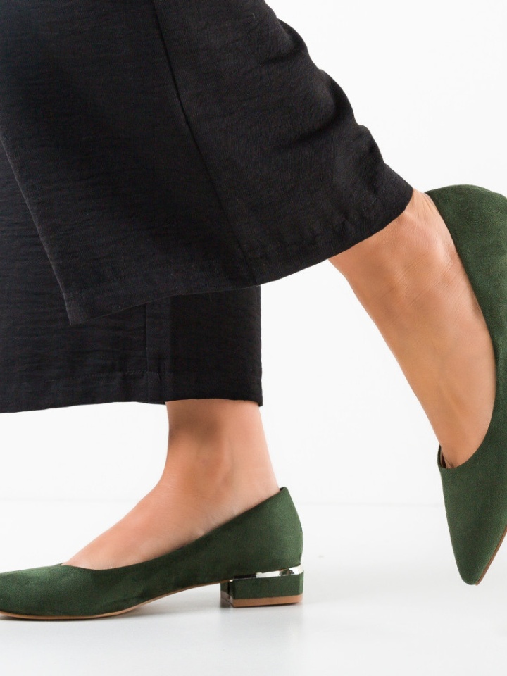 Pantofi dama Depere Verzi