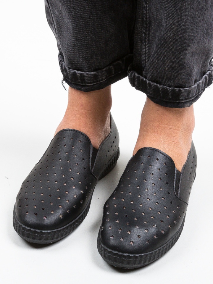 Espadrile Casual Stelars Negre