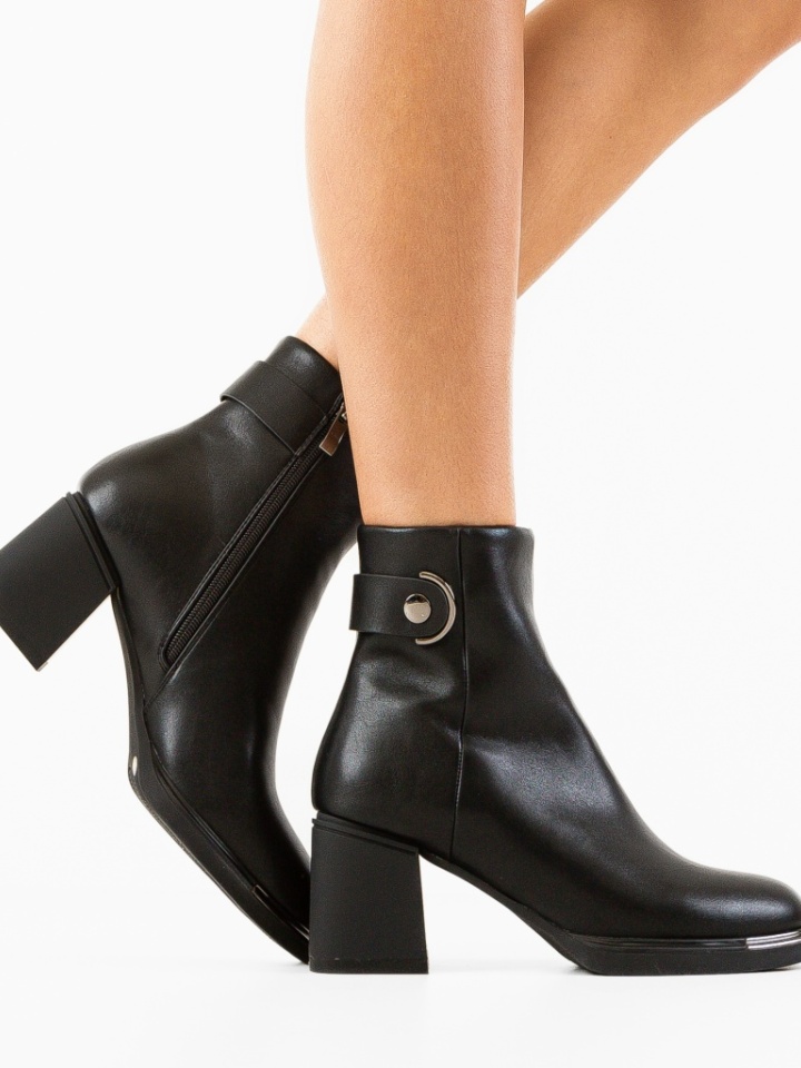 Botine dama Kavra Negre