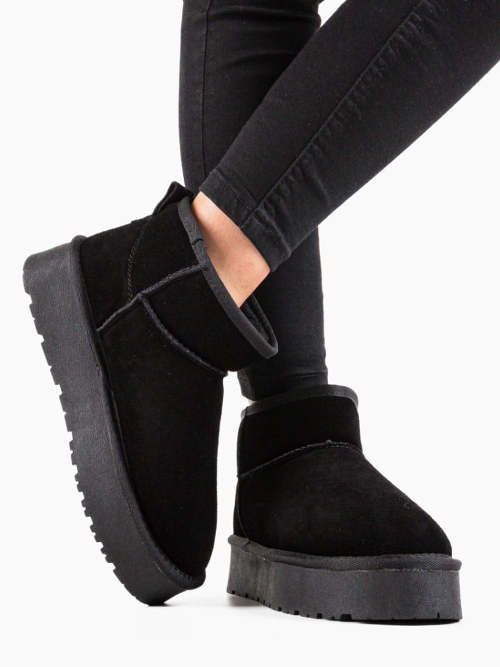 Cizme tip Ug Daianaz Negre