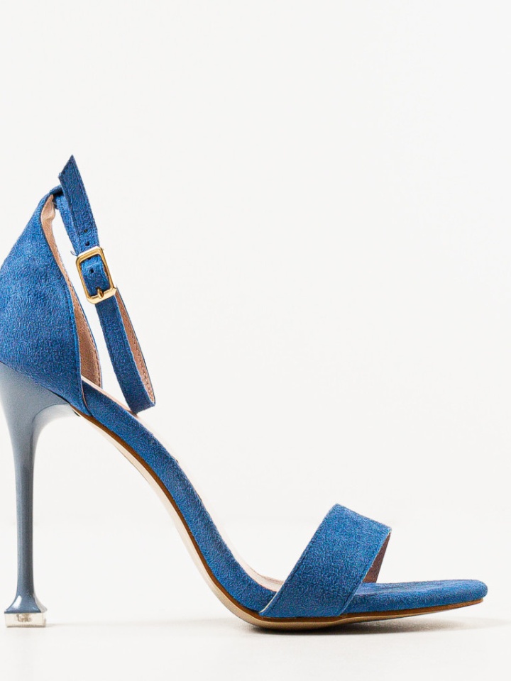 Sandale cu toc Brock Albastre
