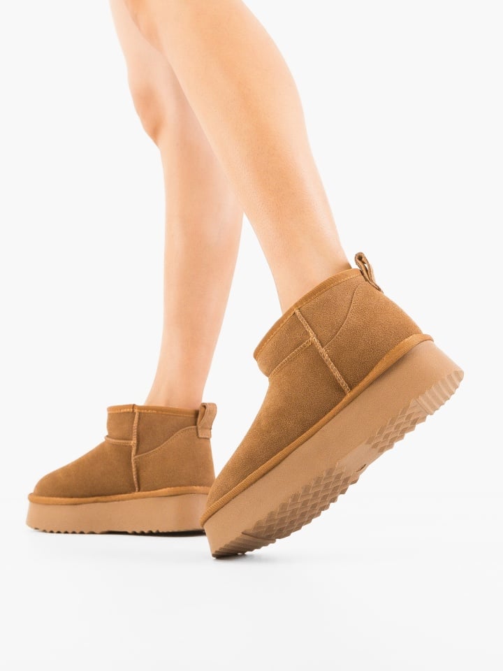 Cizme tip Ug Adaluzia Camel