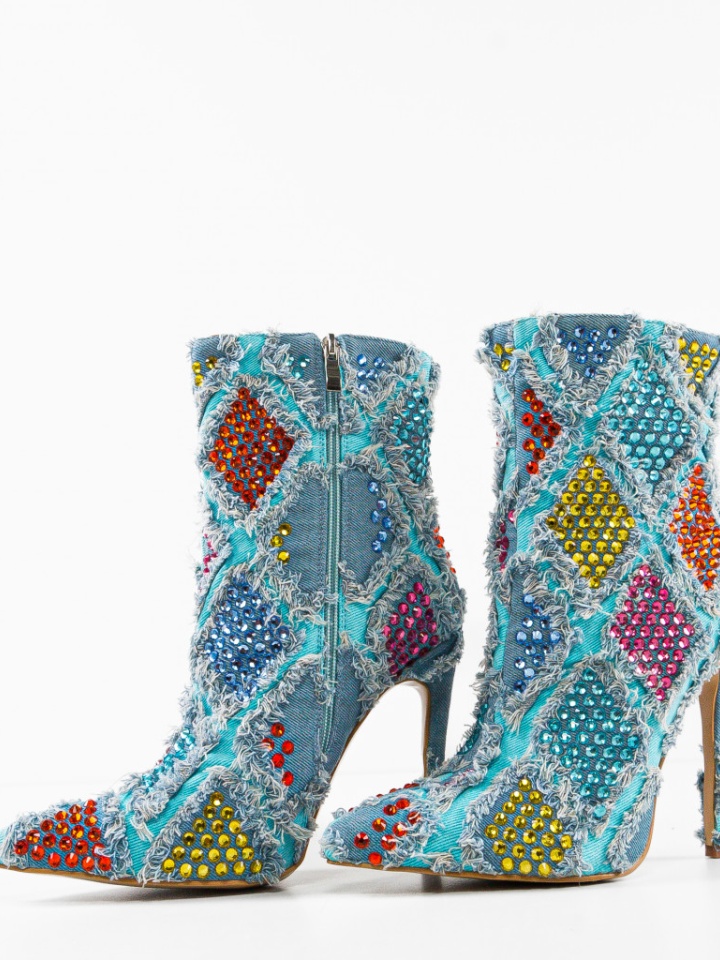 Botine dama Ruomba Albastre