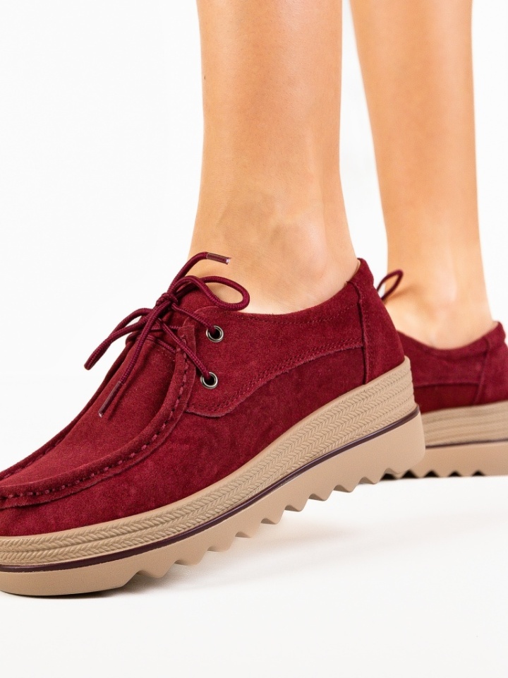 Pantofi Casual Sagrio Grena