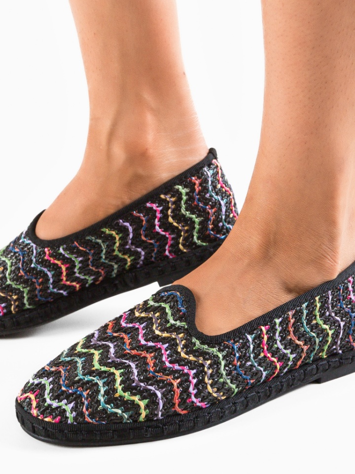 Espadrile dama Heike Negre