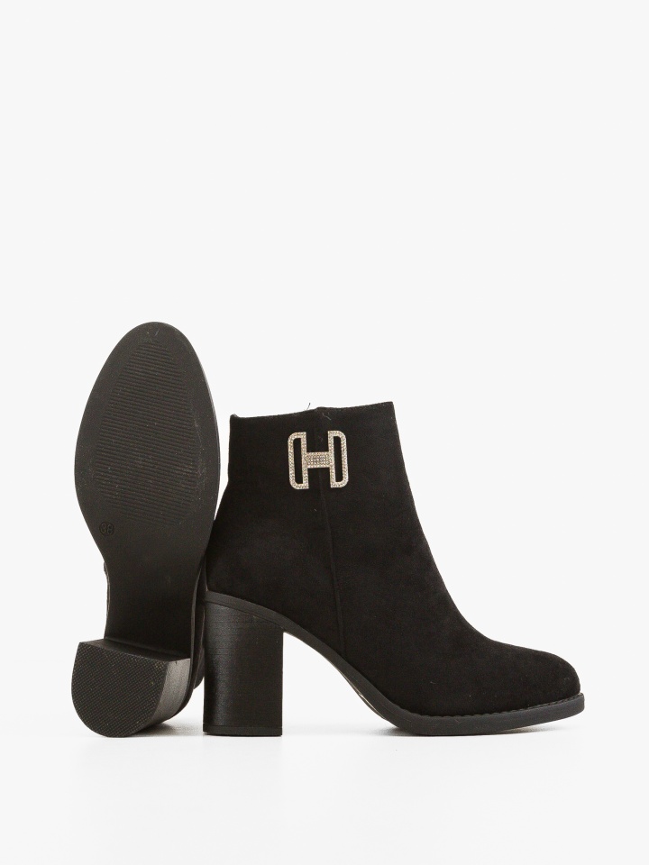 Botine dama Devon Negre