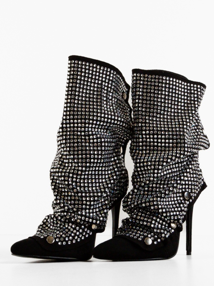 Botine dama Molotow Negre