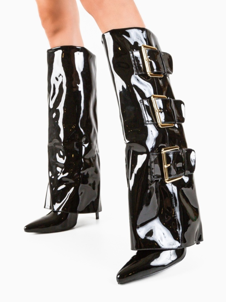 Cizme dama Amahle Negre