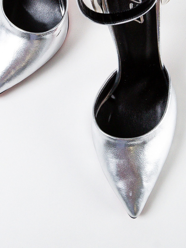 Pantofi dama Pobet Argintii