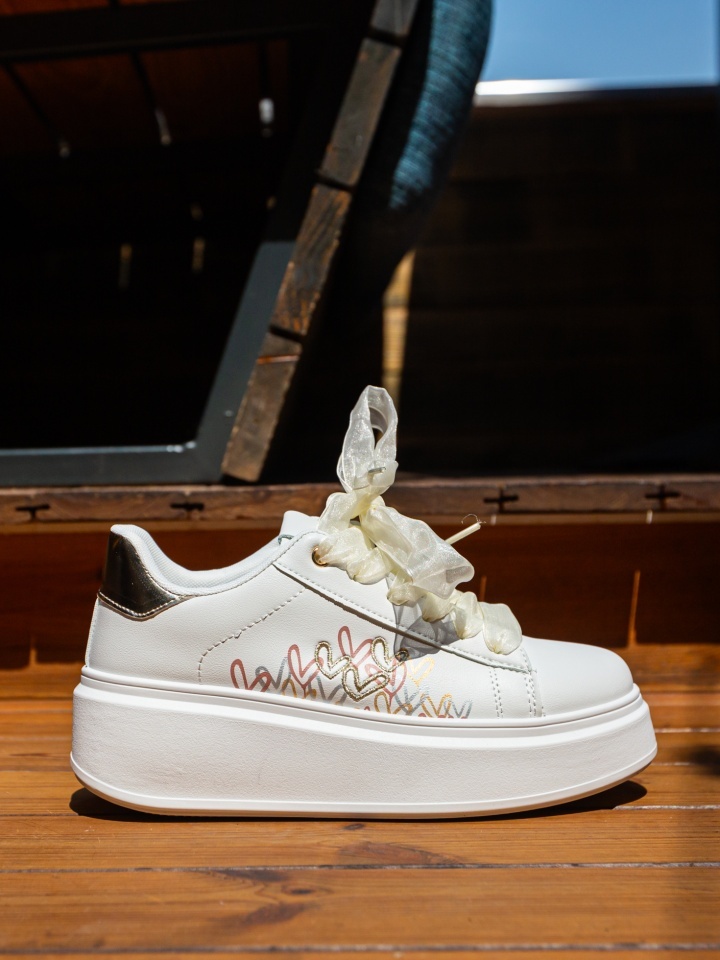 Sneakers dama Ilius Argintii