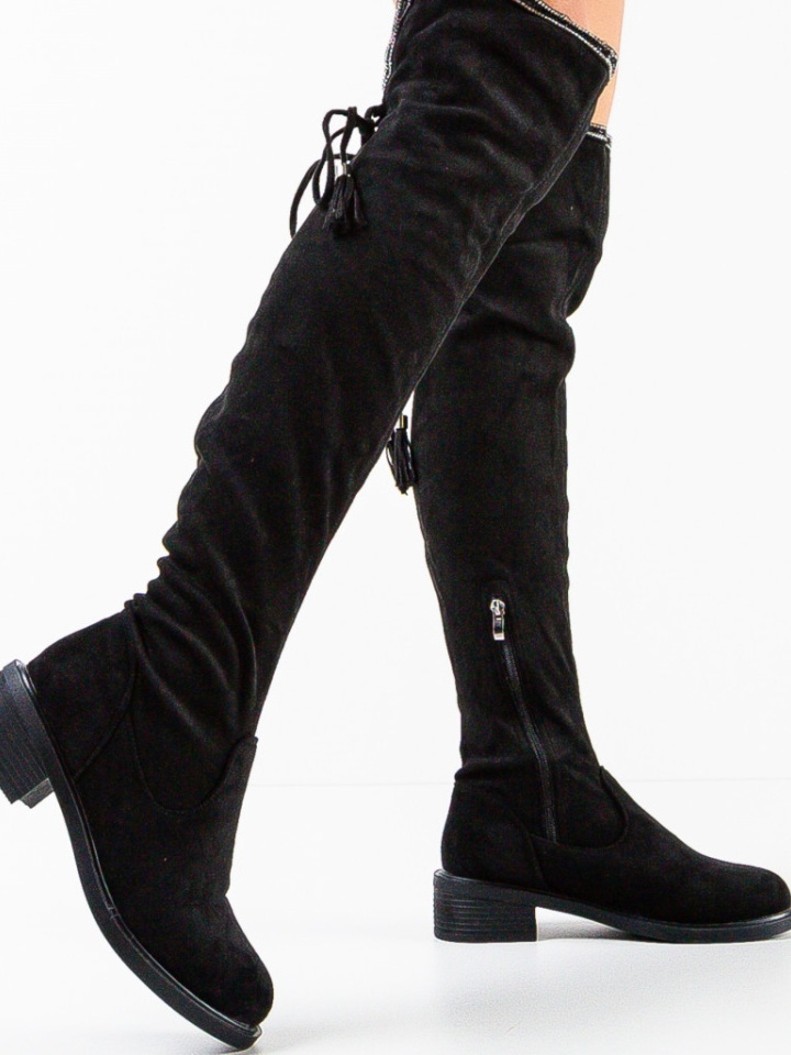 Cizme dama Asher Negre