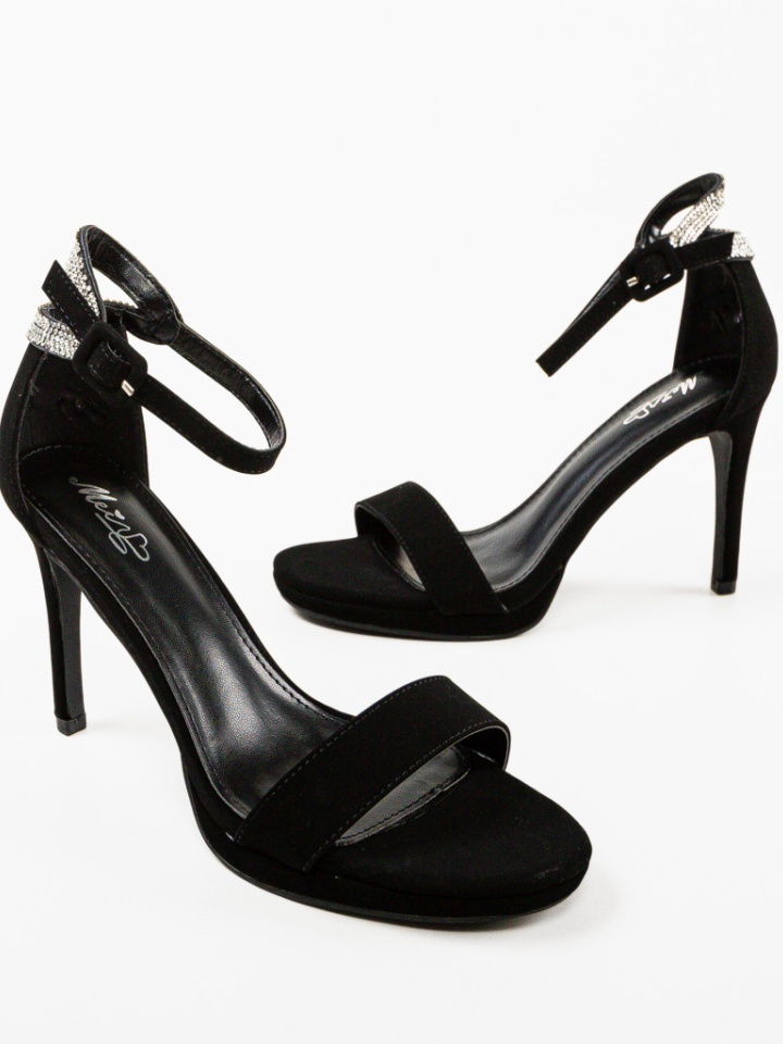 Sandale cu toc Loki Negre