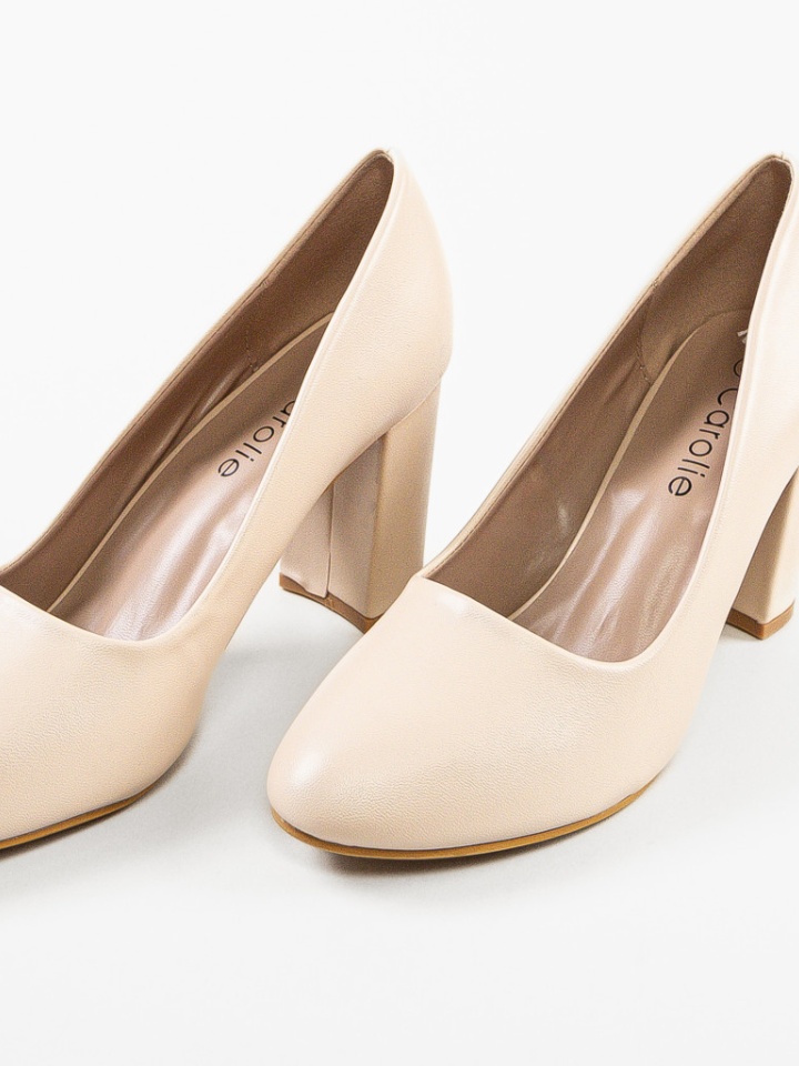 Pantofi dama Lorna Bej 2