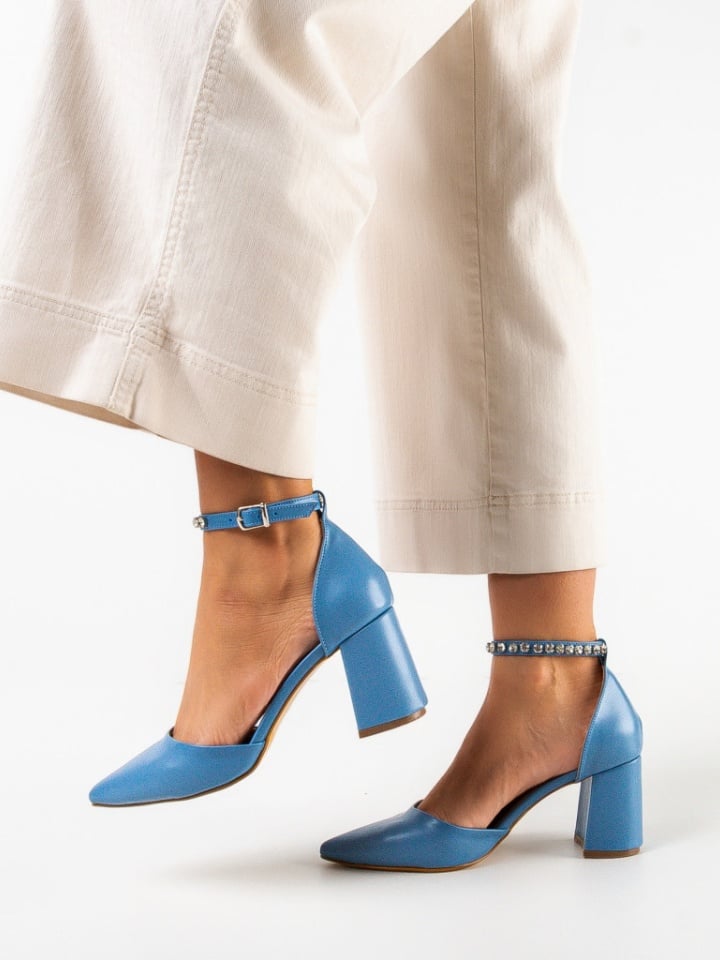 Pantofi dama Vingrete Bleumarin