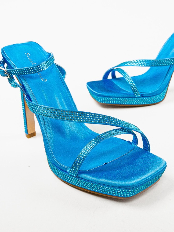 Sandale cu toc Jian Bej 2