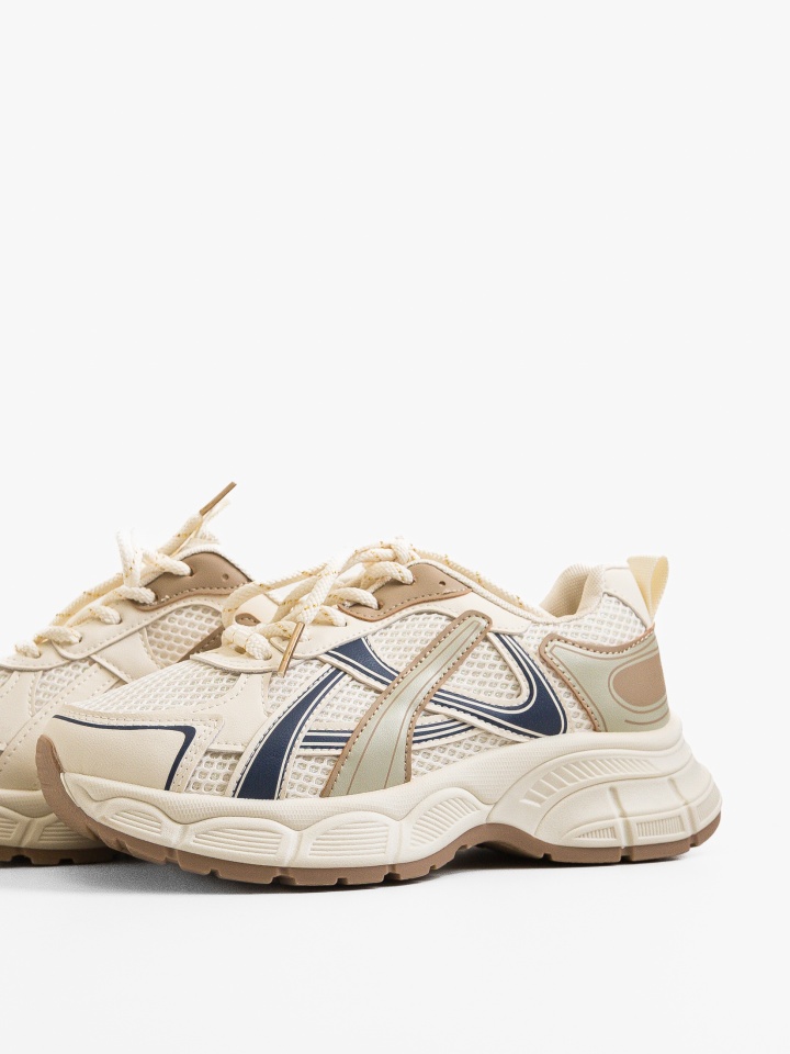 Sneakers dama Tobias Bej