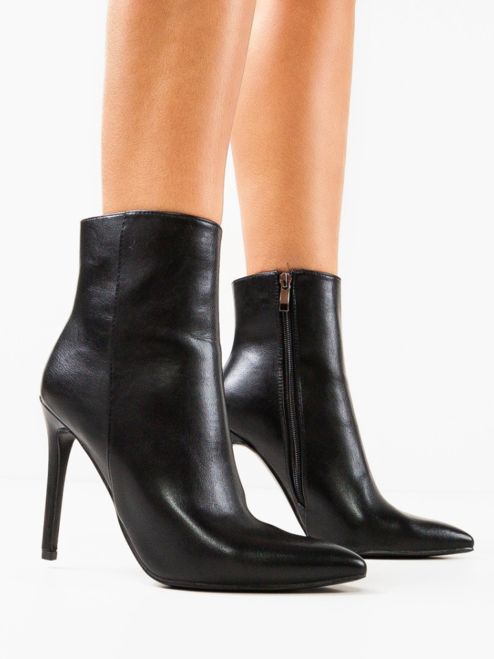 Botine dama Sharkbay Negre