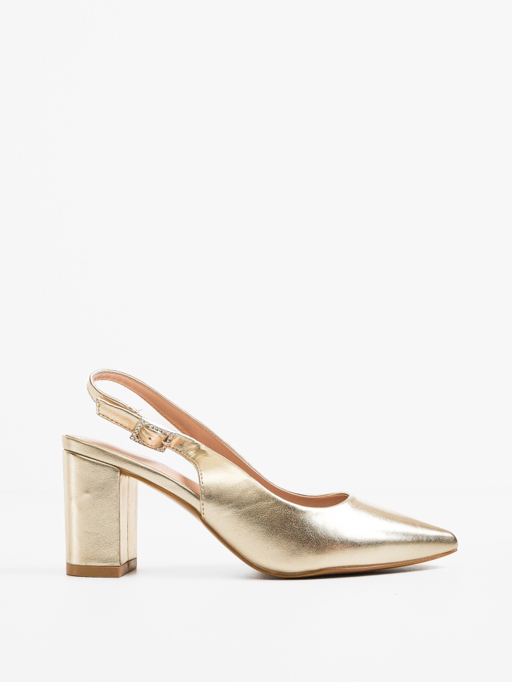 Pantofi dama Leona Aurii