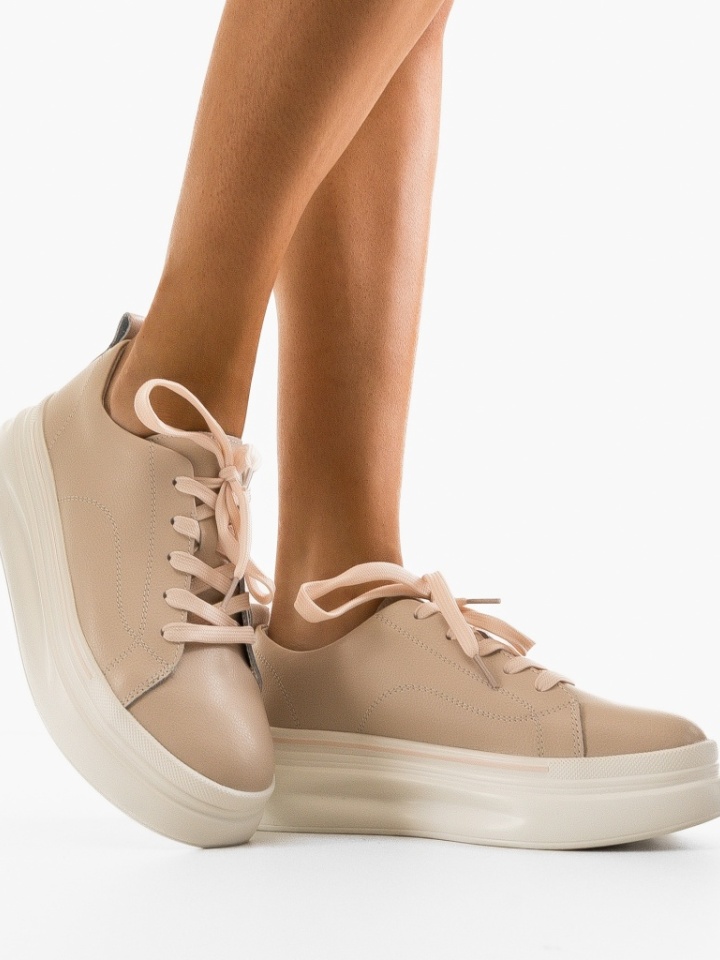 Sneakers dama Rowna Bej