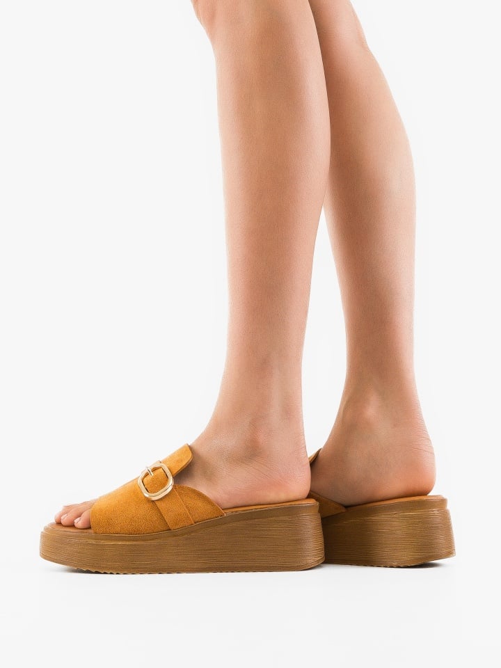 Papuci dama Priya Bej