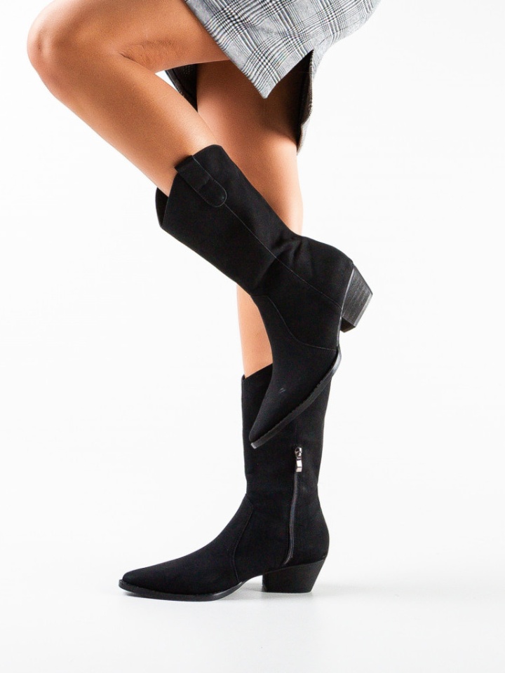 Cizme dama Douamii Negre