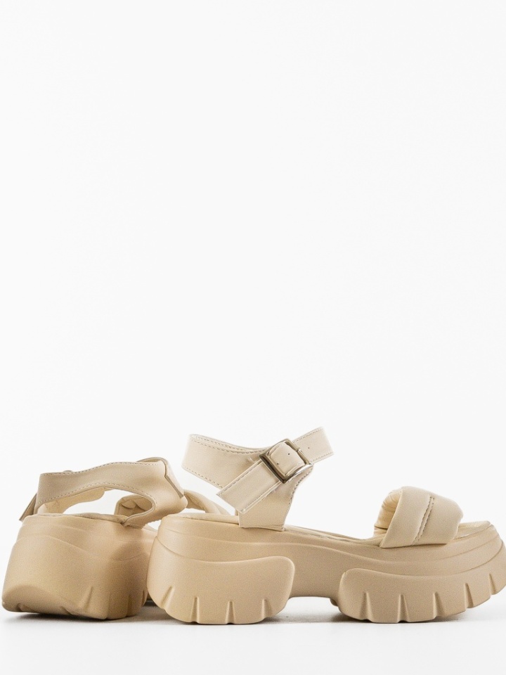 Sandale dama Ferrus Bej