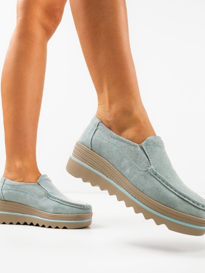 Pantofi Casual Smirno Turcoaz