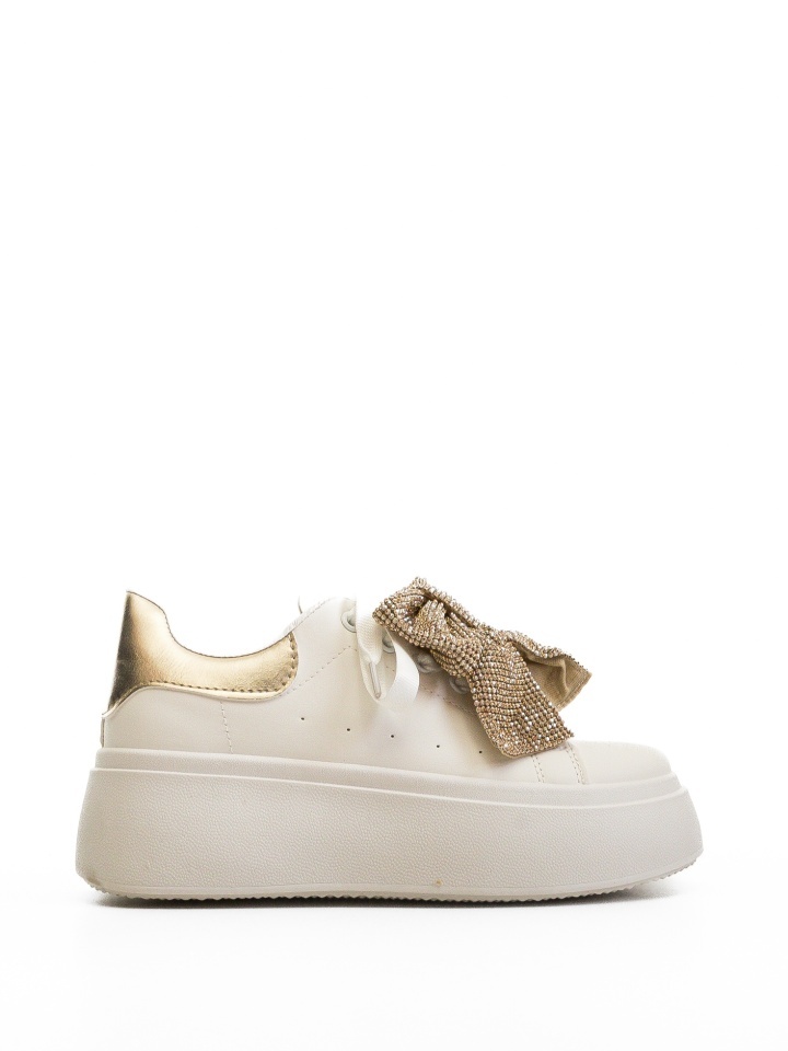 Sneakers dama Eva Argintii