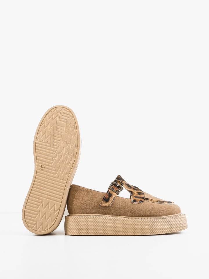 Pantofi Casual Teylar Bej