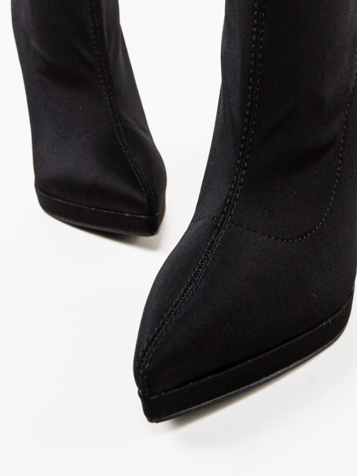 Botine dama Scarl Negre 2