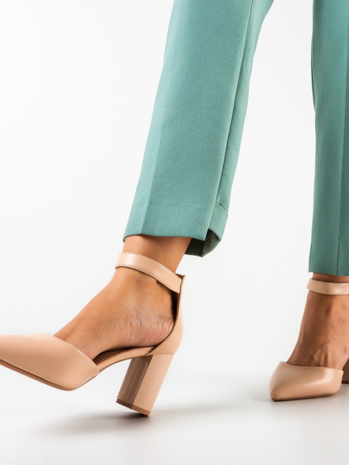 Pantofi dama Kole Bej 2