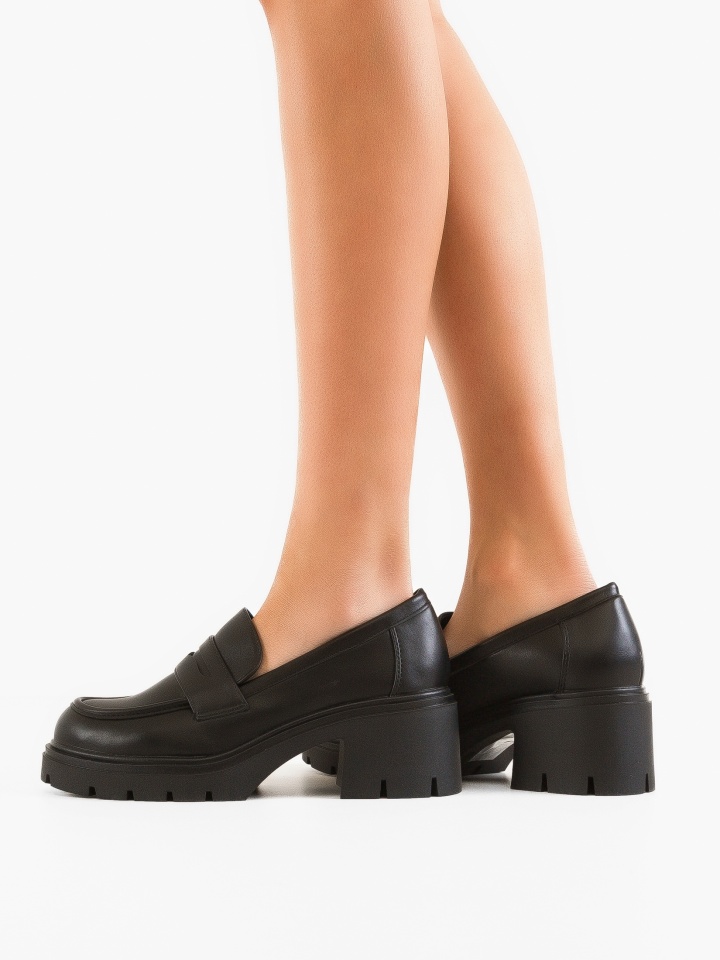 Pantofi dama cu toc Russe Negri 2