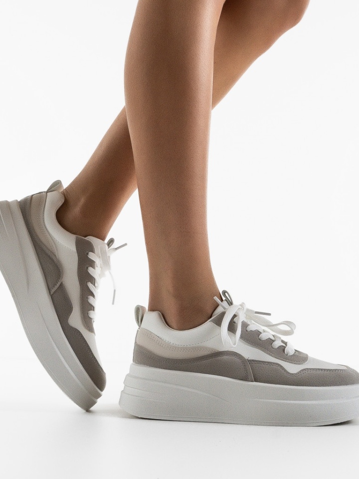 Sneakers dama Oradela Gri 2