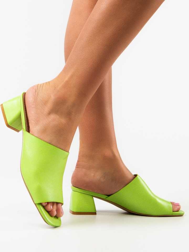 Saboti cu toc Bayane Fuchsia