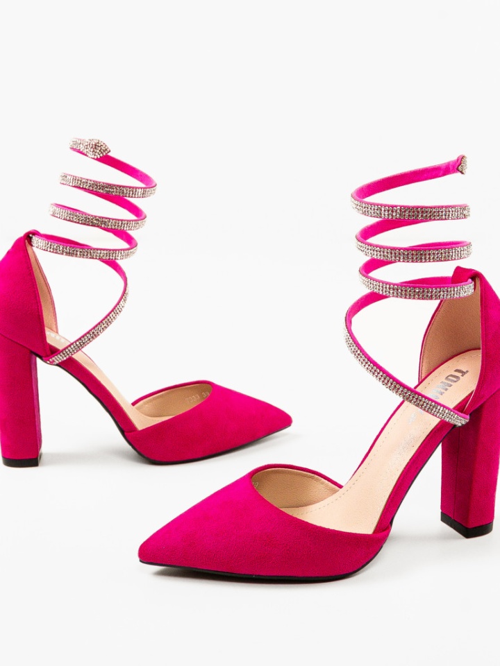 Pantofi cu toc Kyk Fuchsia