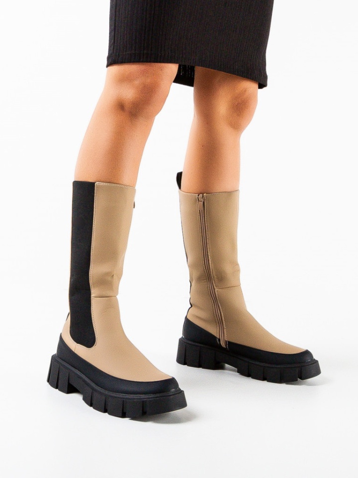 Cizme dama Caoimhe Albe