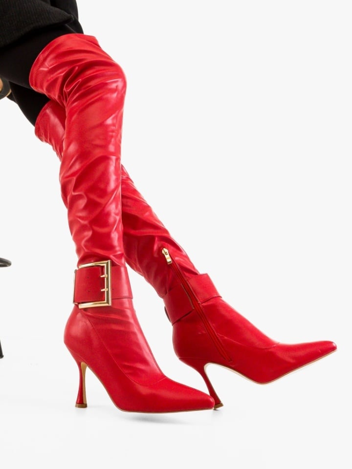 Cizme dama Solenne Bej