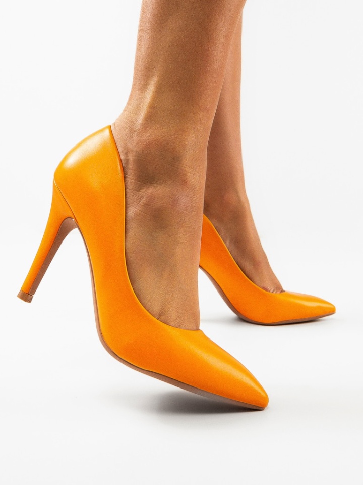 Pantofi dama Rajan Portocalii