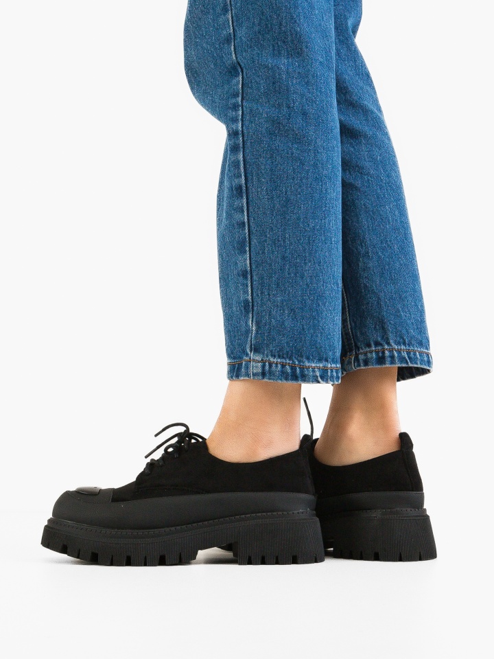 Pantofi Casual dama Theron Negri 2