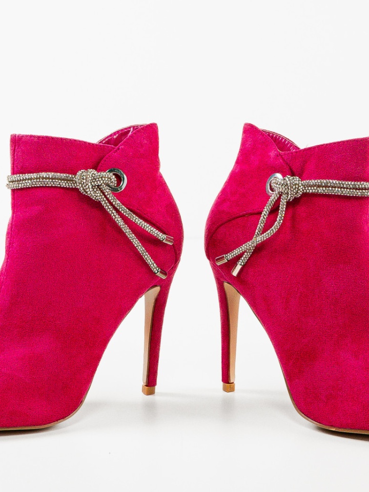 Botine dama Warna Roz