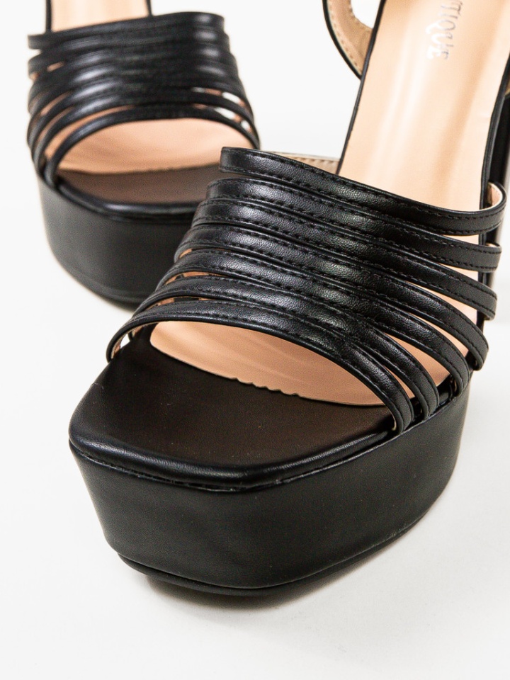 Sandale cu toc Gayatri Bej