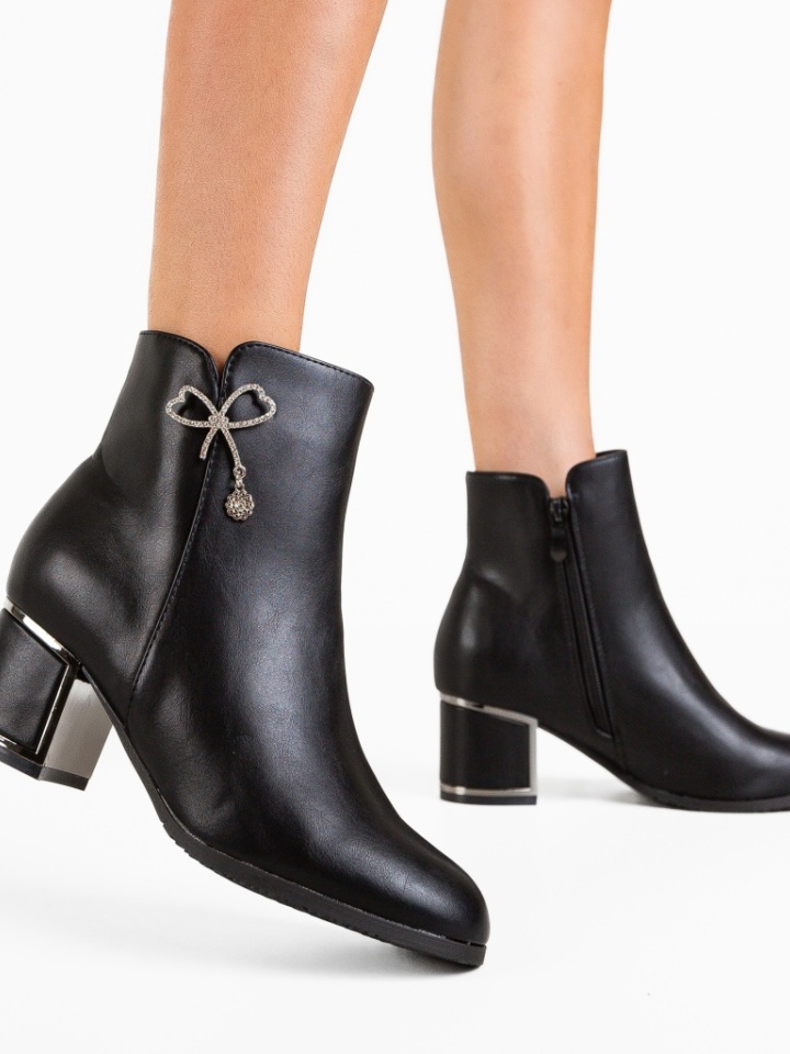 Botine dama Jasmi Negre