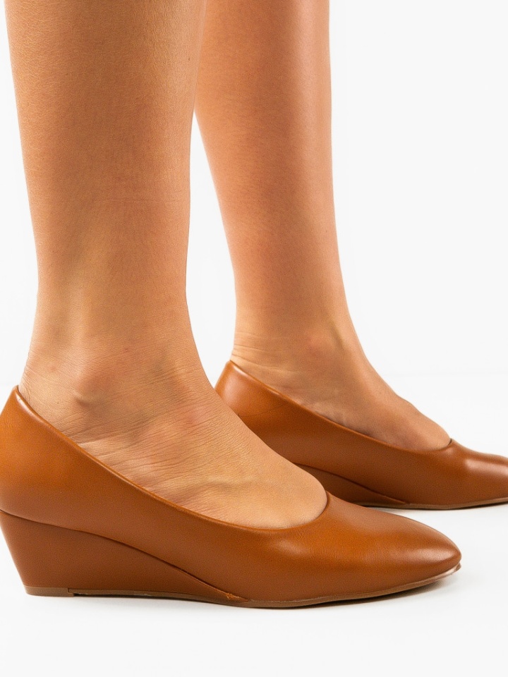 Platforme dama Melborne Camel