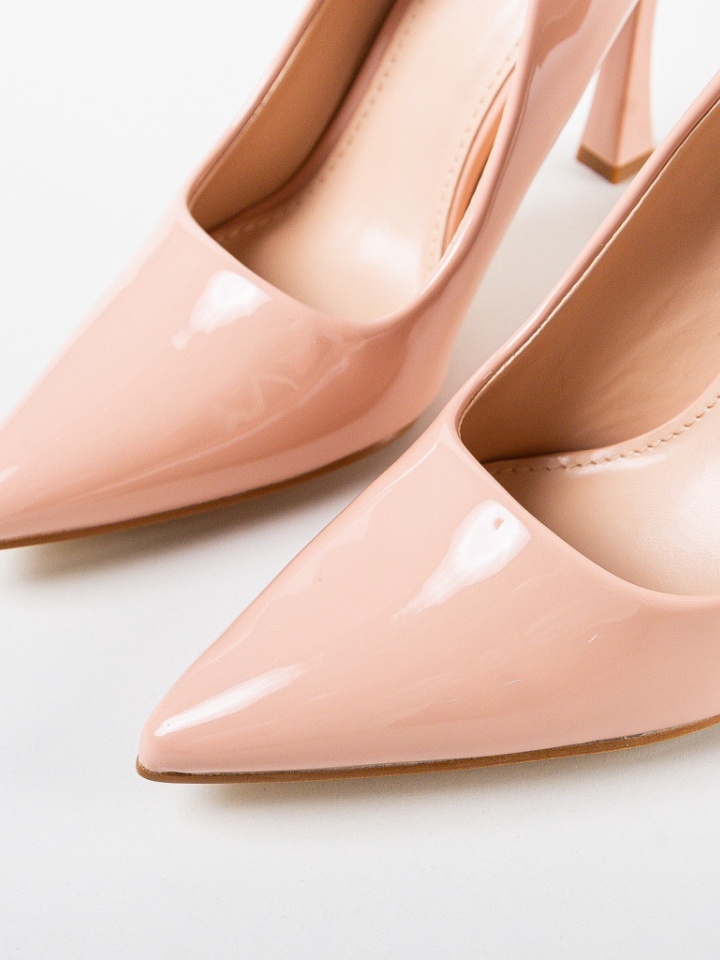 Pantofi cu toc Lindo Bej