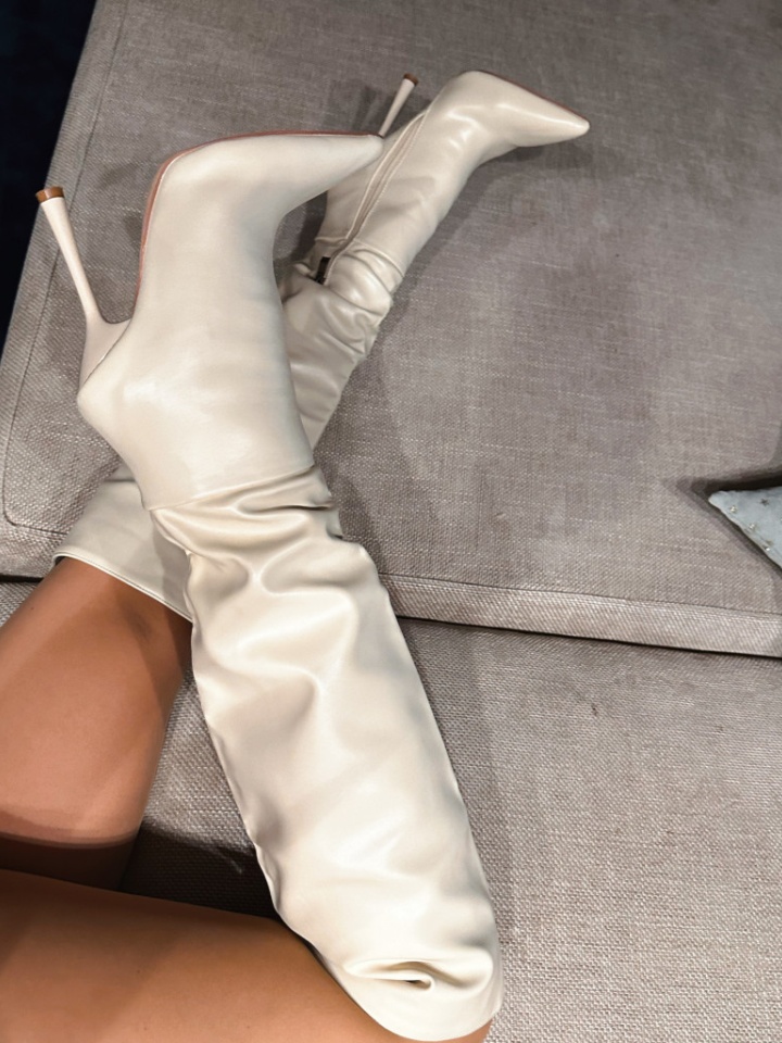 Cizme dama Hogani Bej