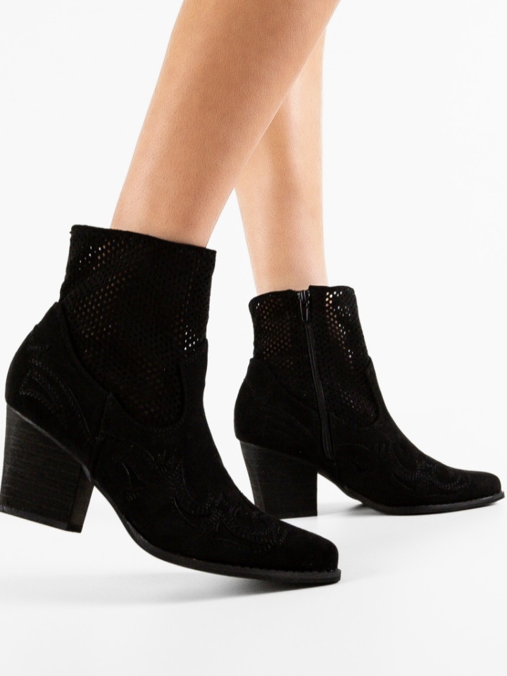 Botine dama Unoqua Negre