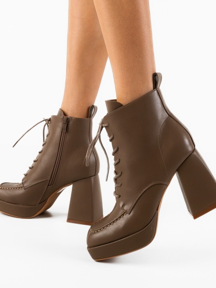 Botine dama Chisom Negre