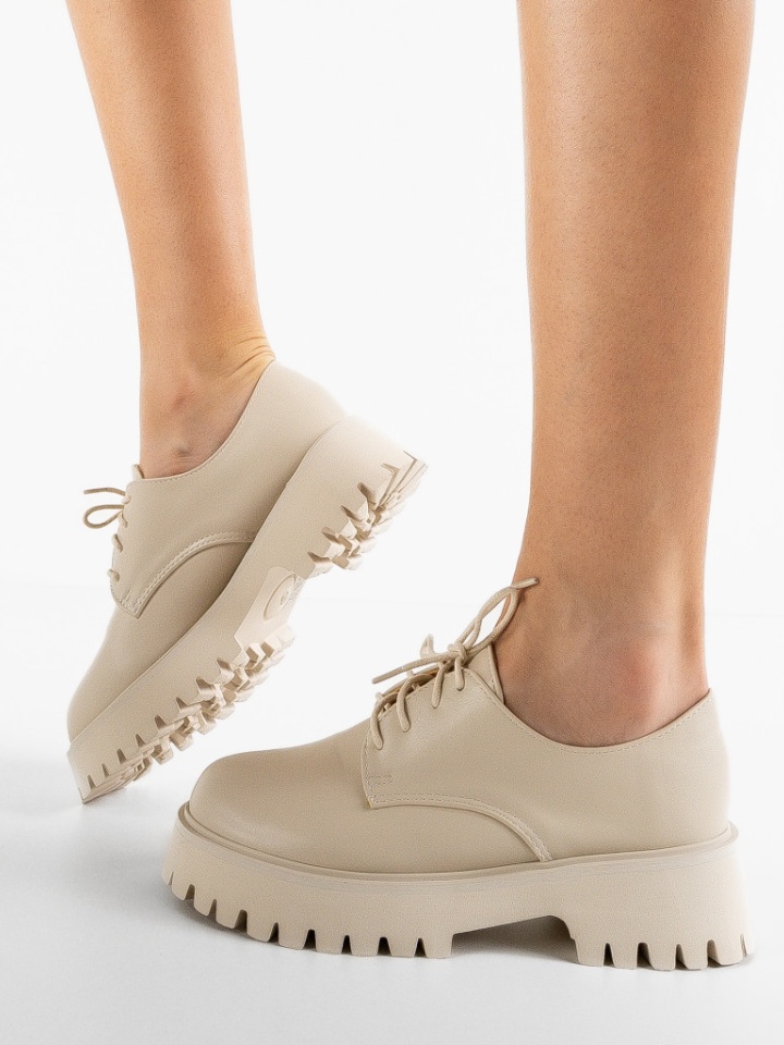 Pantofi Casual Curtis Bej