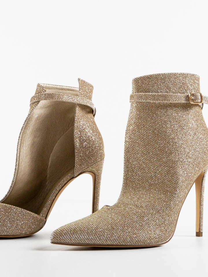 Botine dama Fleur Aurii
